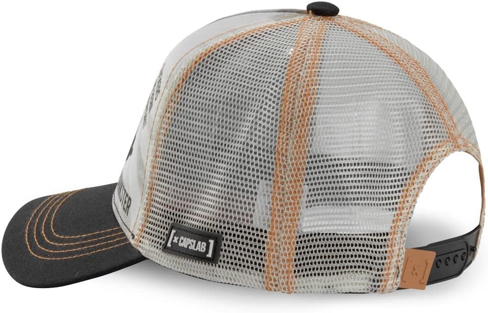 Capslab Joker DC Batman Black Trucker Cap, Beige