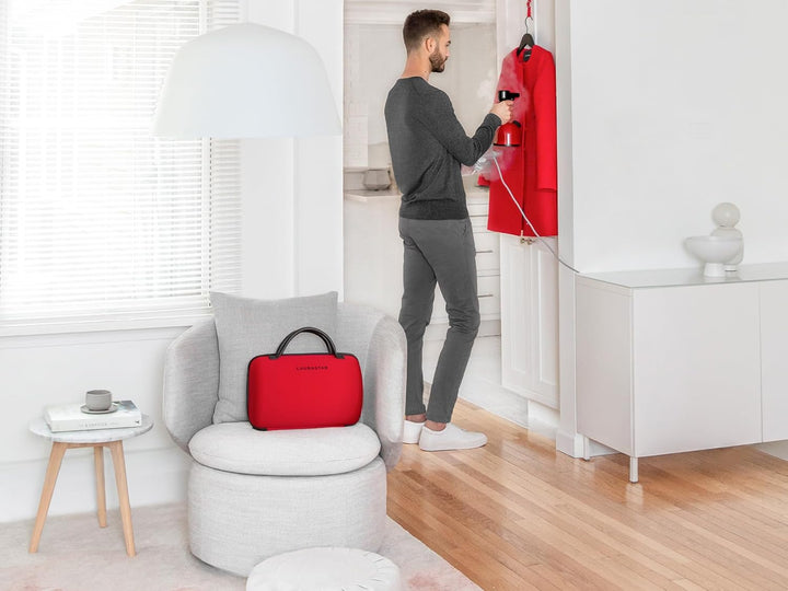 Laurastar IGGI Luxury Edition Tragbarer Dampfglätter – Kompakter Handsteamer zum Glätten & Auffrisch