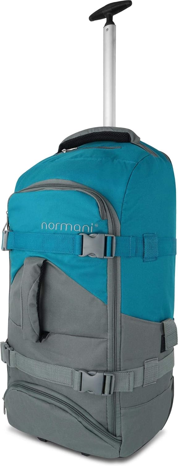 normani Backpacker Reisetaschen-Rucksack mit Trolleyfunktion - Trolley mit Frontloader Funktion und