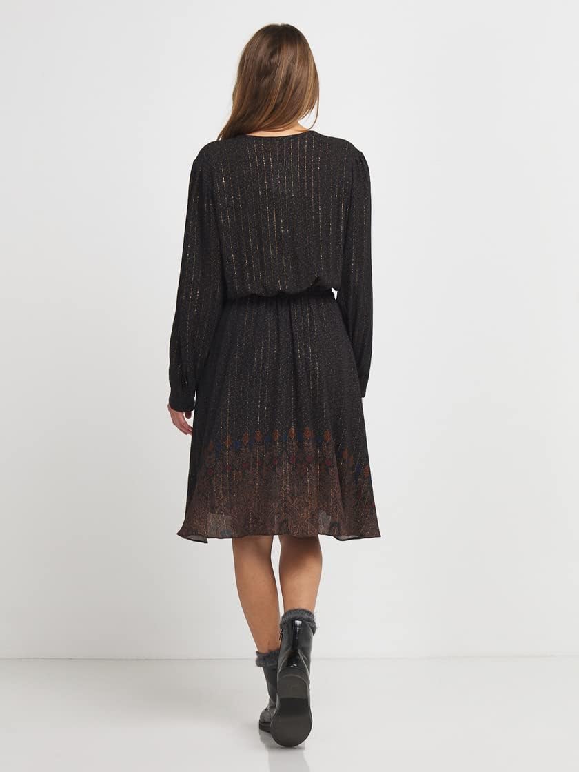 Desigual Damen 20wwvw50 Kleid, Schwarz, 26 Kurz EU