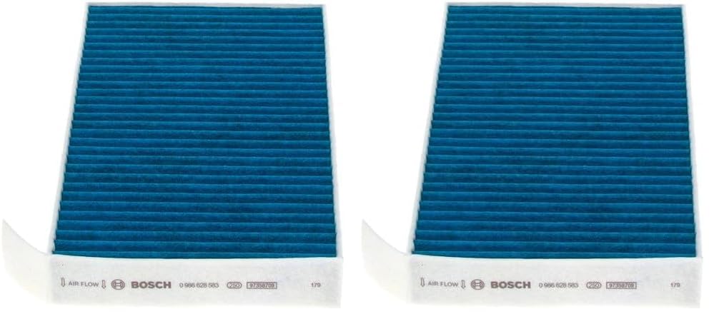 Bosch A8583 FILTER+pro Innenraumfilter - hocheffizienter Ersatzfilter - filtert effektiv Pollen, Fei