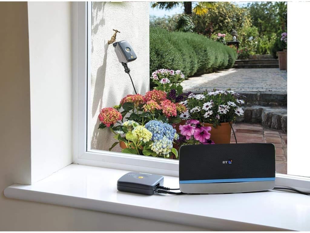 Hozelock 2216 1240 Programmateur d'Arrosage cloud Noir 10 x 18 x 24.5