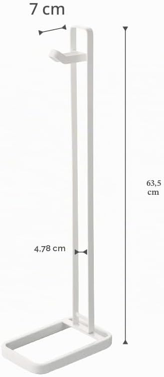 Yamazaki 4340 TOWER Laufrad- und Helmständer für Kinder, weiss, Stahl, Minimalistisches Design