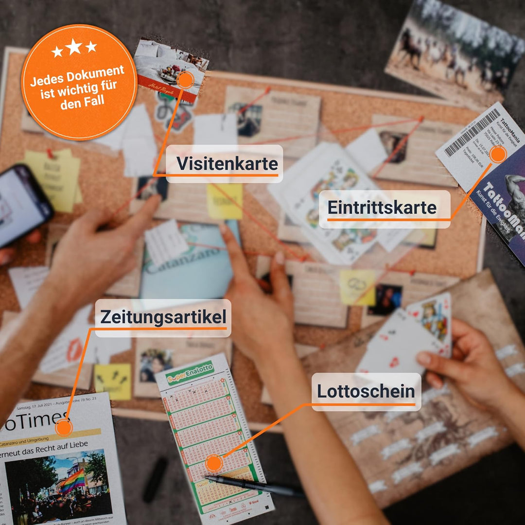 Coup Spiele – Reales Verbrecher-Spiel für zu Hause – Krimi-Spiele für Erwachsene (Coup 1: Sternenhim