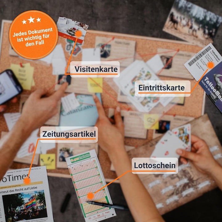 Coup Spiele – Reales Verbrecher-Spiel für zu Hause – Krimi-Spiele für Erwachsene (Coup 1: Sternenhim