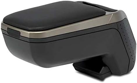 Armlehne Specific Schwarz/Grau Armster 2 für Ford Fiesta/Fusion (02-05). Mit Ablagefach und klappbar