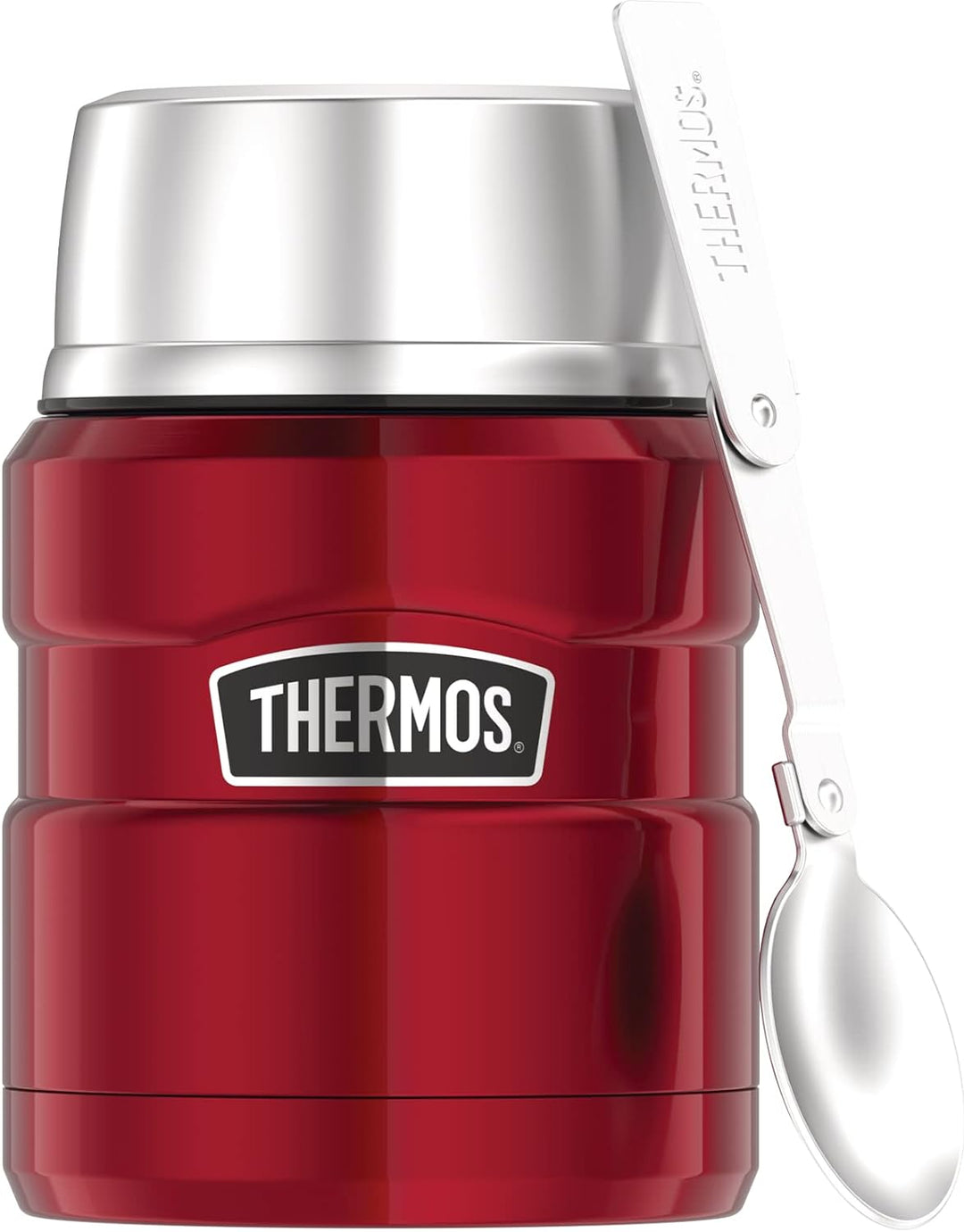 THERMOS Thermobehälter für Essen groÃŸ Lunchpot Stainless King, SpeisegefäÃŸ, Suppen, Müsli, 4001.24