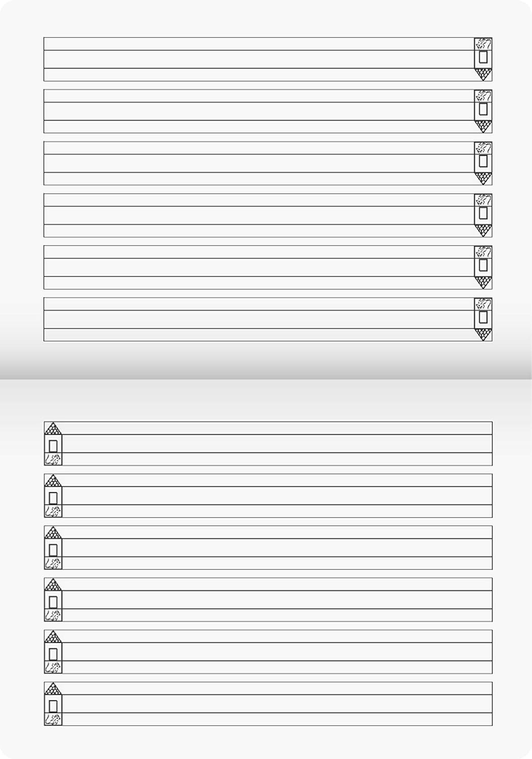 Brunnen Schreiblernheft (20, Lineatur 4) 20 Lineatur 4, 20 Lineatur 4