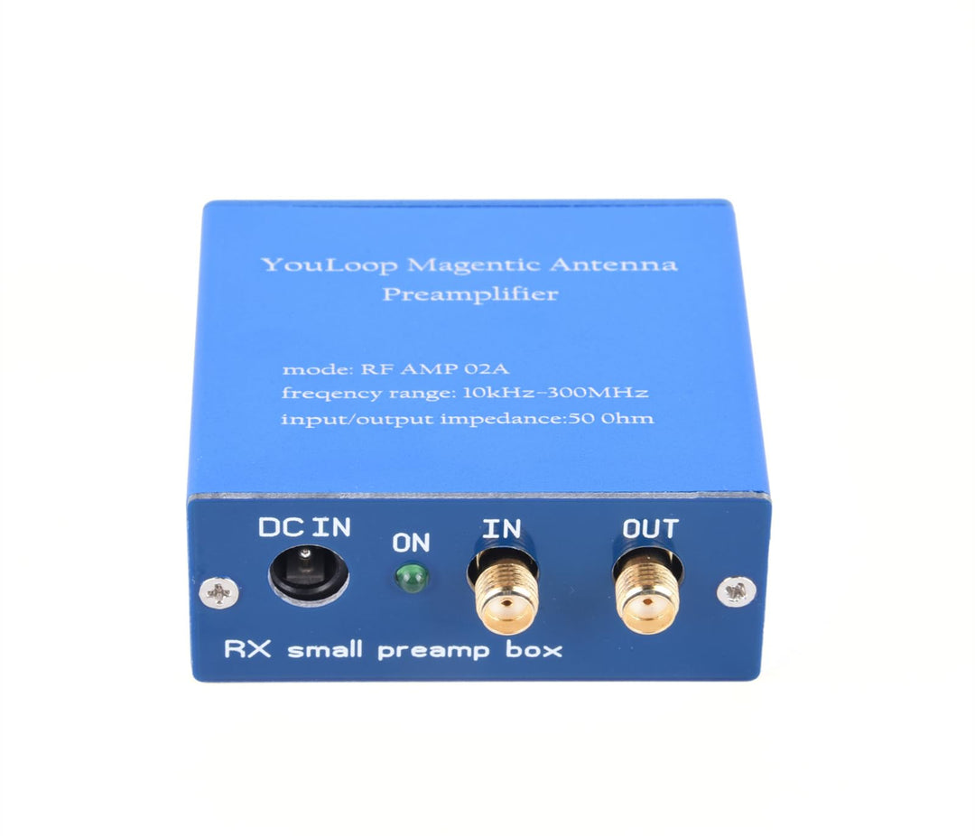 YouLoop 250 mW 10 kHz bis 30 MHz magnetische Antenne, Portable Passive Ringantenne, SMA/BNC/3.5MM Au