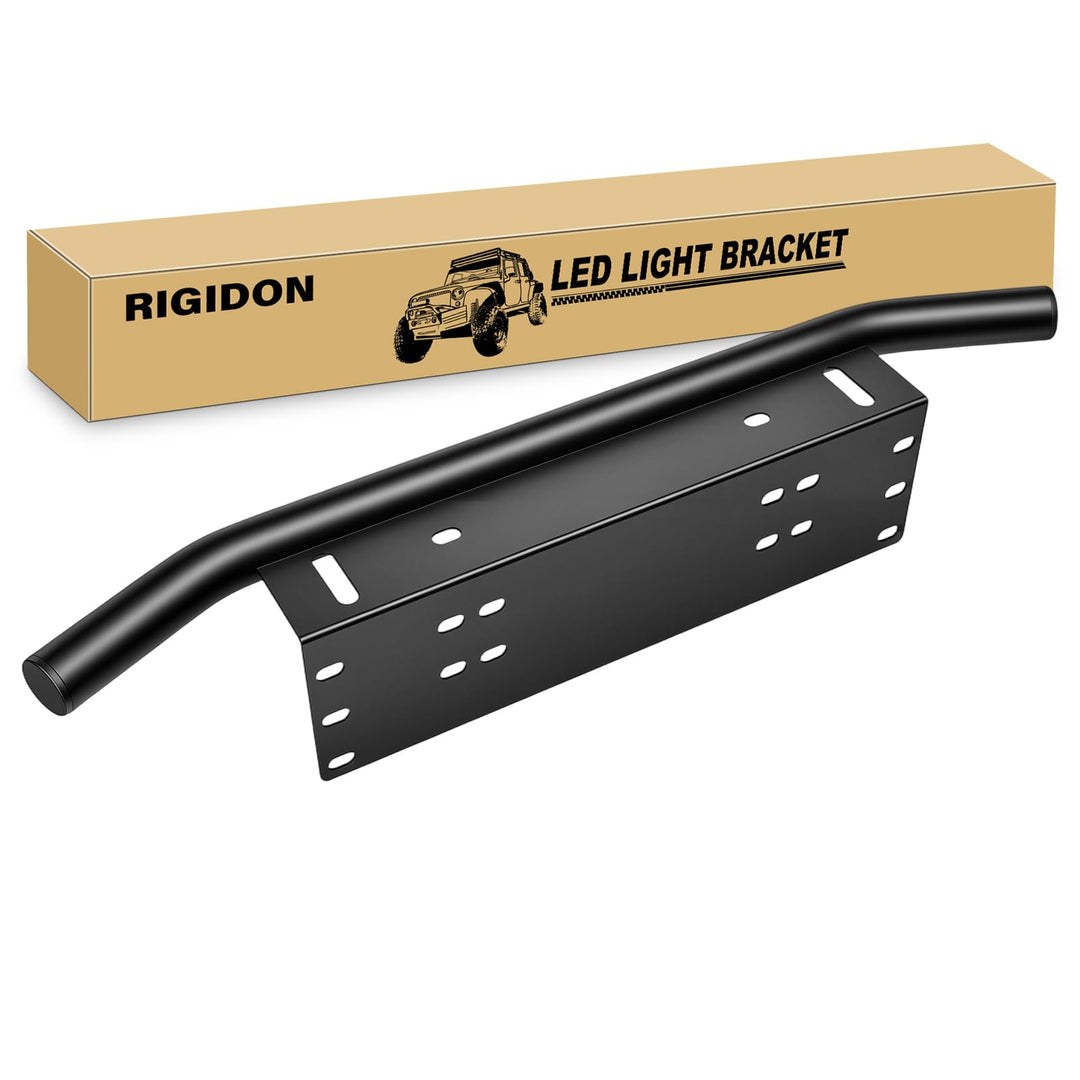 RIGIDON 23 Zoll Kfz kennzeichenhalterung, Aluminium rahmenlose schwarz plateholder - kennzeichenhalt
