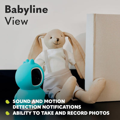 Lionelo Babyline View Schwenkbare Überwachungskamera 330° App-gesteuertes elektronisches Babyphone Z