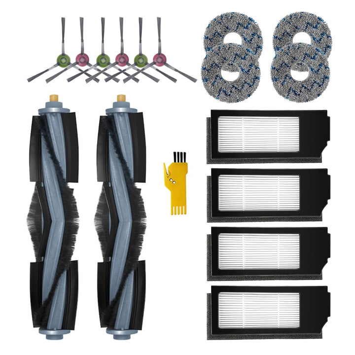 aotengou Ersatz-Zubehör-Kit für ECOVACS DEEBOT X1 OMNI &amp; X1e OMNI &amp; X1 TURBO &amp; X1+ Saugroboter 16 Pa