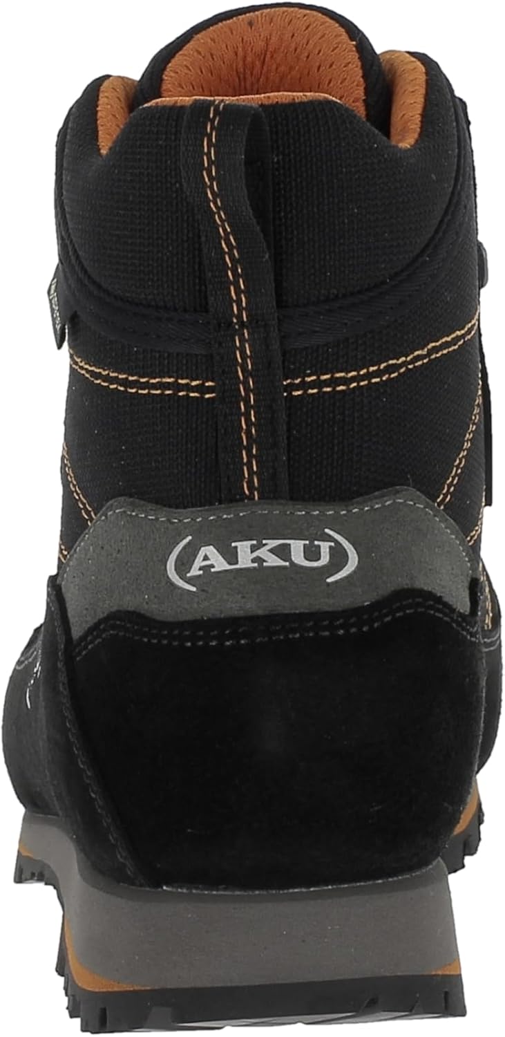 AKU Herren Trekker Lite III Wide GTX Schuhe, Black-orange, UK 7