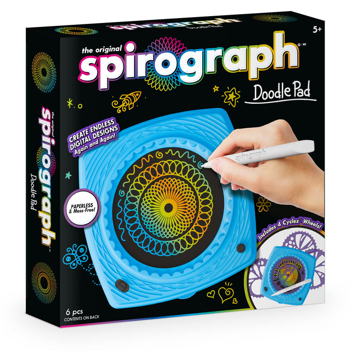 Spirograph Elektronisches Doodle Pad, Schwarz 4B x 22.9H cm, 4B x 22.9H cm