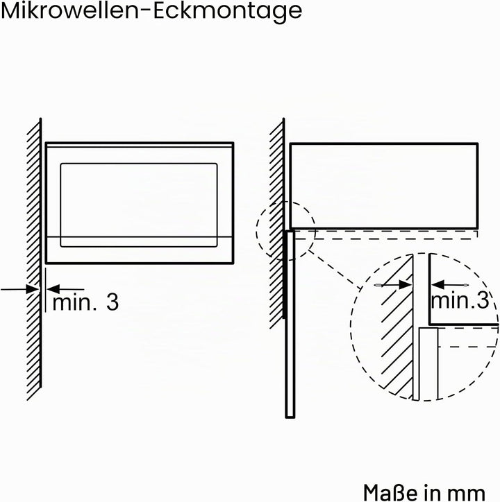 Bosch Einbau-Mikrowelle, Einzelfunktion, BFL 554 MB 0