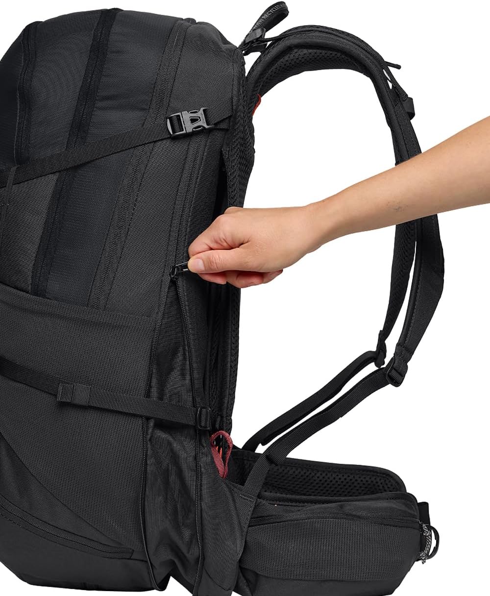 VAUDE Wanderrucksack Wizard 30+4, wasserabweisender Rucksack Damen &amp; Herren, komfortabler Trekkingru