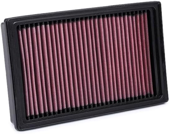 K&N 33-2998 Motorluftfilter: Hochleistung, Prämie, Abwaschbar, Ersatzfilter,Erhöhte Leistung, 2003-2