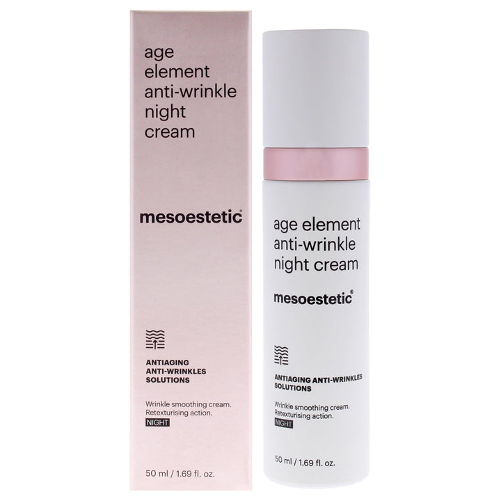 Mesoestetic - Age Element – Anti-Wrinkle Night Cream – 50 ml, Unparfümiert 50.7 ml (1er Pack)