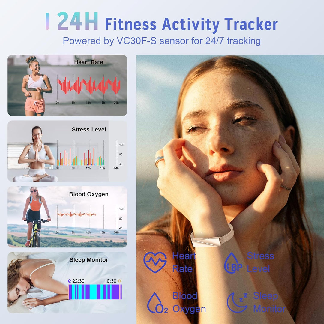 Fitness Tracker mit 170+ Sportmodi, GPS Damen Schrittzähler Uhr, Activity Tracker IP68, Fitness Uhr