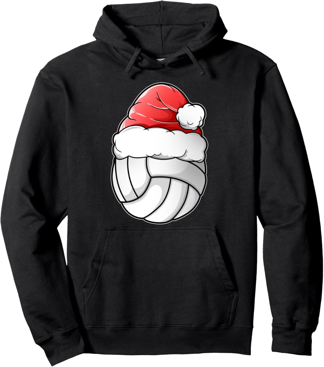 Christmas Volleyballer Sport Xmas Weihnachten Volleyball Pullover Hoodie