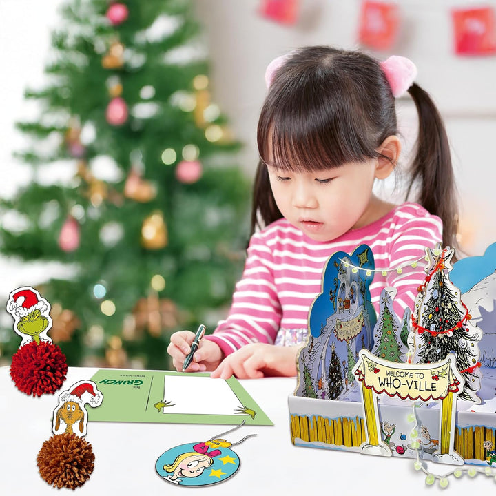 Ravensburger BeCreative Wichtelset Grinch - Bastelset für Kinder ab 4 Jahren, Wichteltür-Set & Wicht