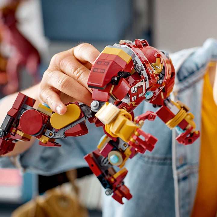LEGO Marvel The Hulkbuster: Die Schlacht von Wakanda 76247, Actionfigur, baubares Spielzeug mit Hulk