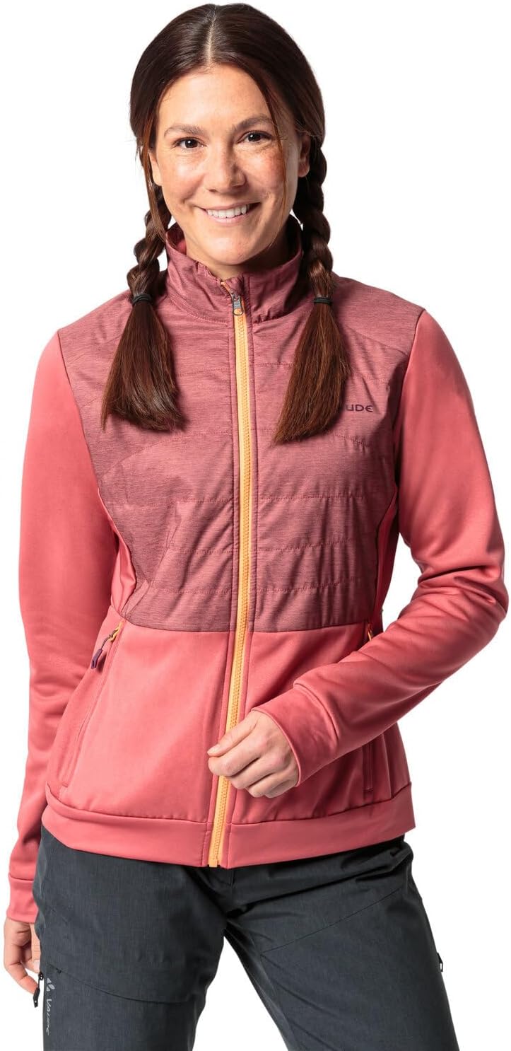 VAUDE Damen Women's Yaras 3in1 Jacket Doppeljacke 46 cassis/brick, 46 cassis/brick