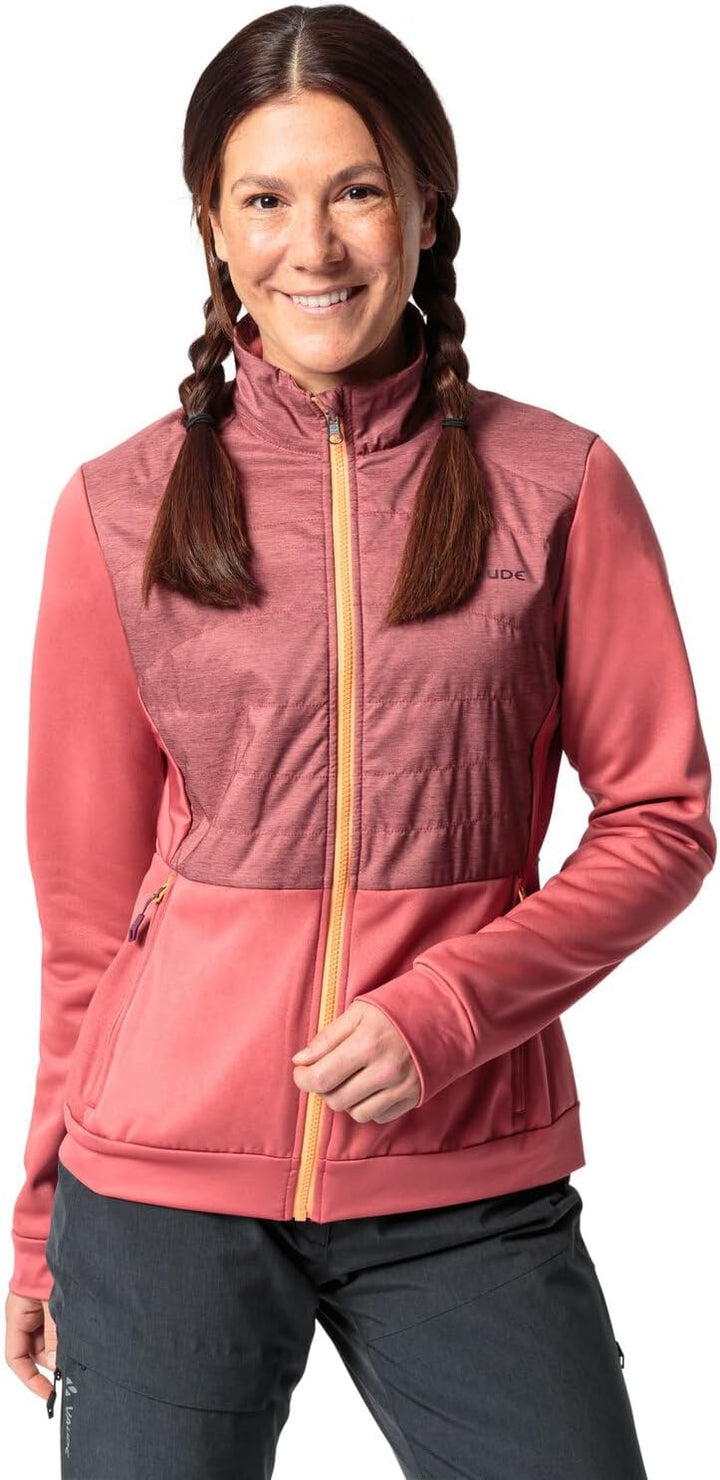 VAUDE Damen Women's Yaras 3in1 Jacket Doppeljacke 46 cassis/brick, 46 cassis/brick