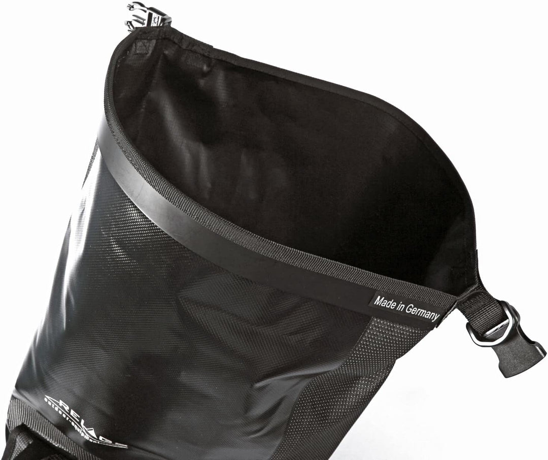 BasicNature Unisex – Erwachsene Seesack Rucksack 40 L Schwarz, 40 L Schwarz