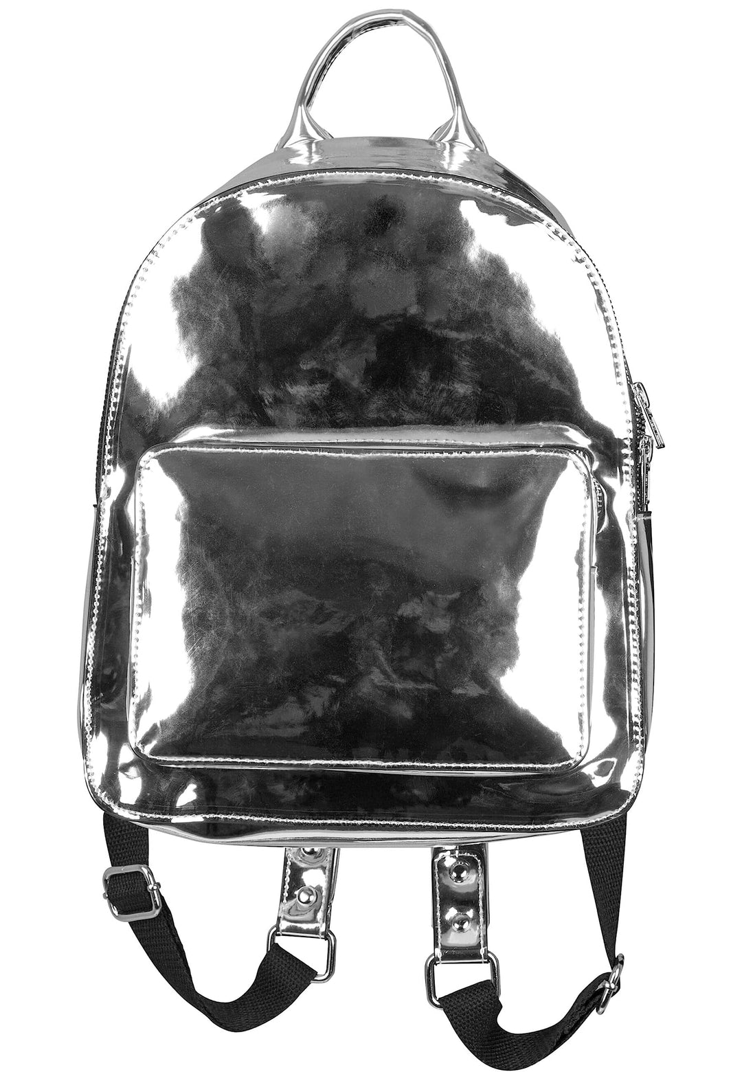 Urban Classics Unisex Tb1477-midi Metallic Backpack Rucksack (1er Pack), Silver