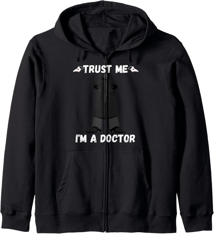 Trust Me I'm a Doctor Pestdoktor Vertrau Mir Ich Bin Arzt Kapuzenjacke