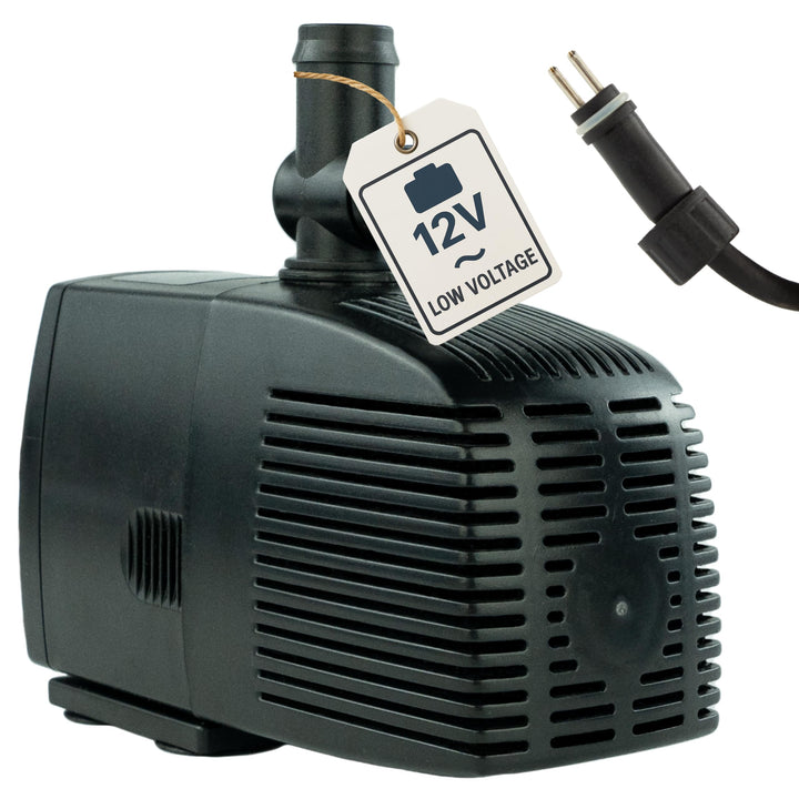 Kerry Electronics KEP1500LL: 1500 Liter Ersatzpumpe ohne Trafo 12V AC KEP1500L 25W (wie Jebao wp1500