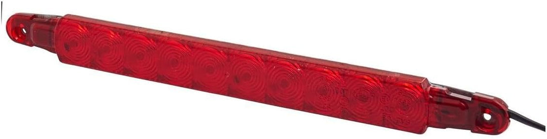 HELLA - Zusatzbremsleuchte - LED - 12V - geschraubt/Anbau - Lichtscheibenfarbe: rot - LED-Lichtfarbe