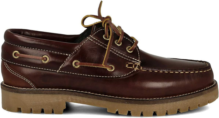 PAYMA - Herren Damen Kinder Bootsschuhe Segelschuhe Mokassins aus Seahorse Geölt Leder 3 Eye Classic