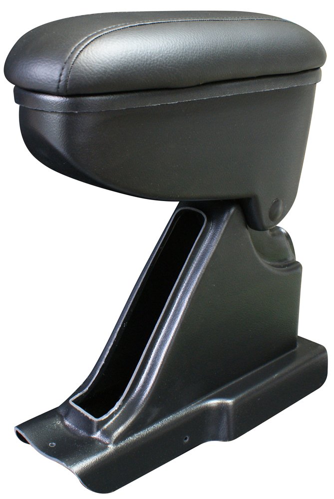 Cora 000159053 Personalisierte Auto-Mittelarmlehne mit Ablagefach schwarz, schwarz