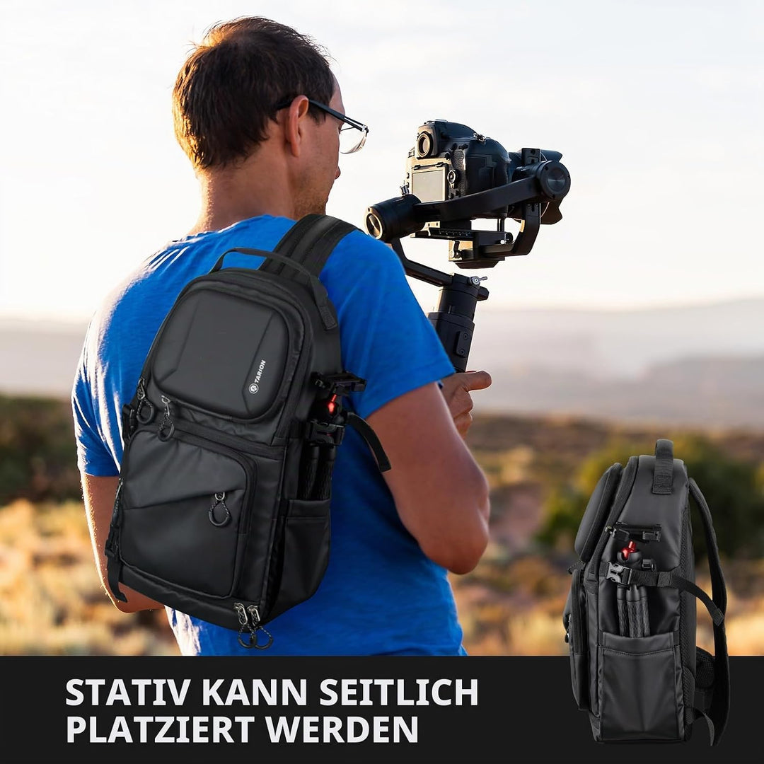 TARION Kameratasche Sling Kamera Schultertasche Umhängetasche Wasserdicht Fotorucksack Spiegelreflex
