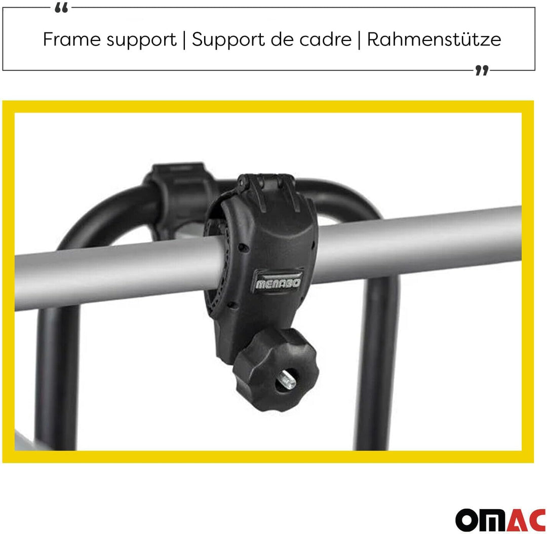 Menabo Fahrradträger 2 Fahrräder kompatibel mit Citroen Berlingo III 2018-2025 Alu Berlingo 2018-202