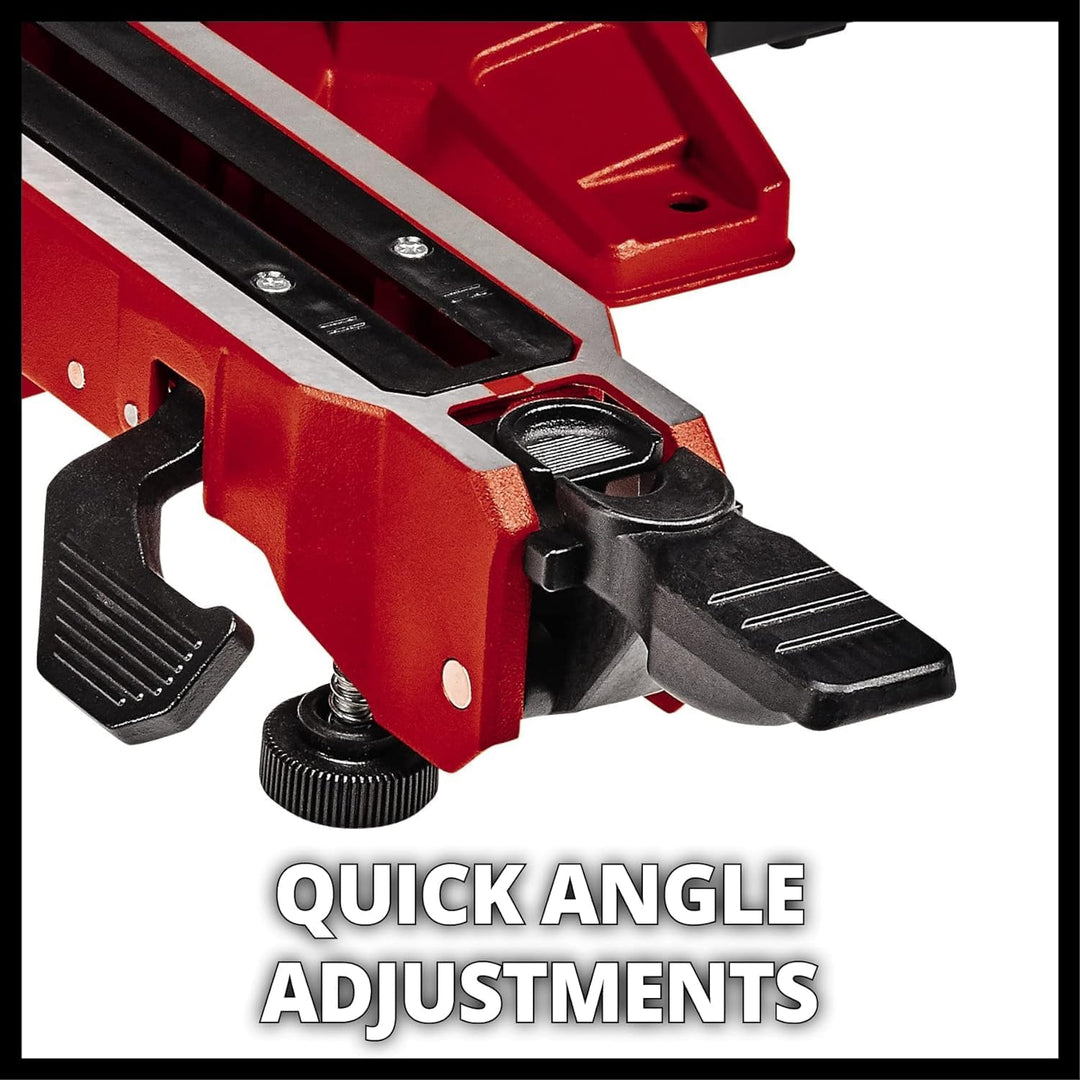Einhell Zug-Kapp-Gehrungssäge TE-SM 216 Dual (1.800 W, Ø216 x Ø30, 215/305 mm Schnittbreite bei 45°/