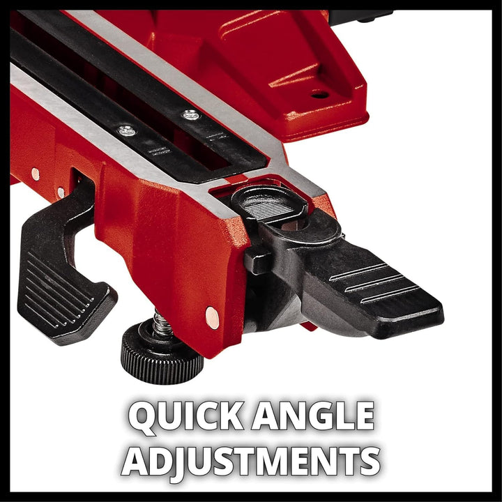 Einhell Zug-Kapp-Gehrungssäge TE-SM 216 Dual (1.800 W, Ø216 x Ø30, 215/305 mm Schnittbreite bei 45°/