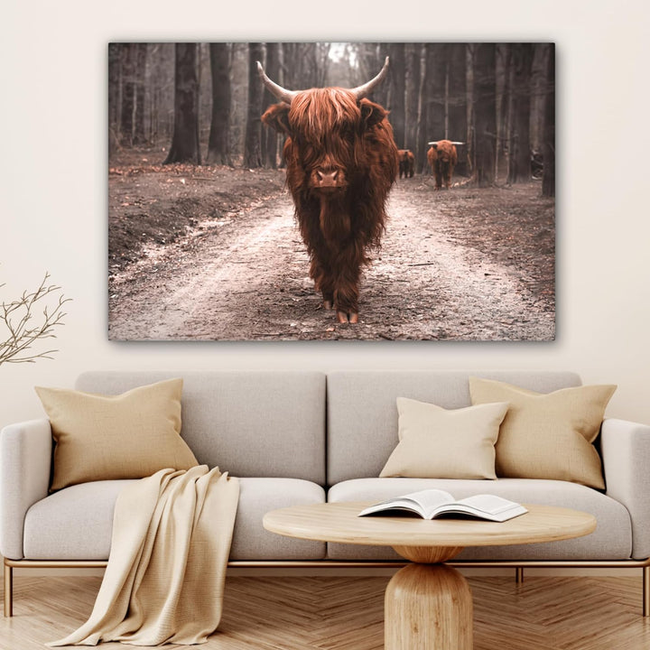MuchoWow© Leinwände Gross 120x80 cm XXL Wall Decoration Bilder Schlafzimmer Deko Pictures Canvas Pai