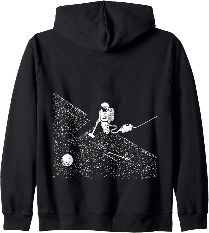 Staubsaugen im Weltraum Kapuzenjacke