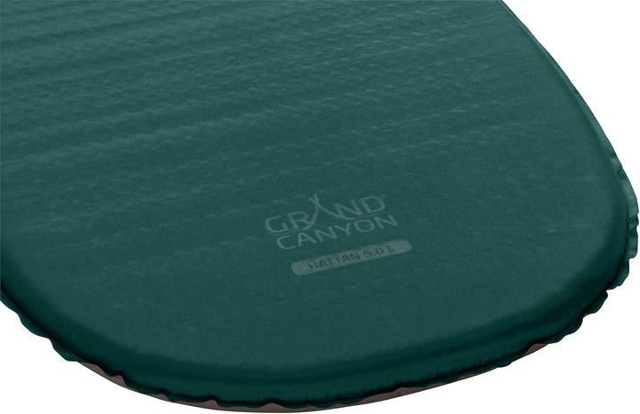 Grand Canyon Hattan 5.0 L - Selbstaufblasende Isomatte, Camping-Matte - 198x63x5,0cm - Botanical Gar
