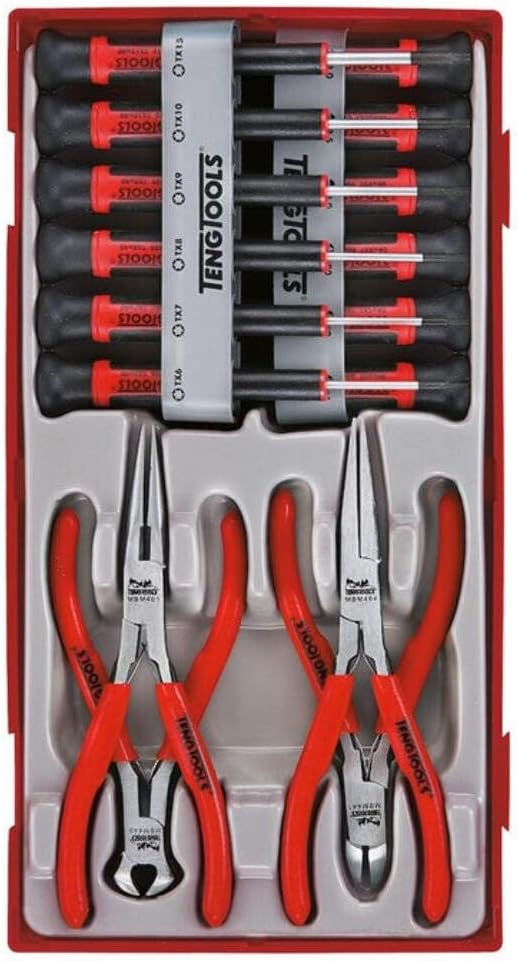 Teng - TTMI16 16pc Mini-Zange & Schrauber Set - TENTTMI16