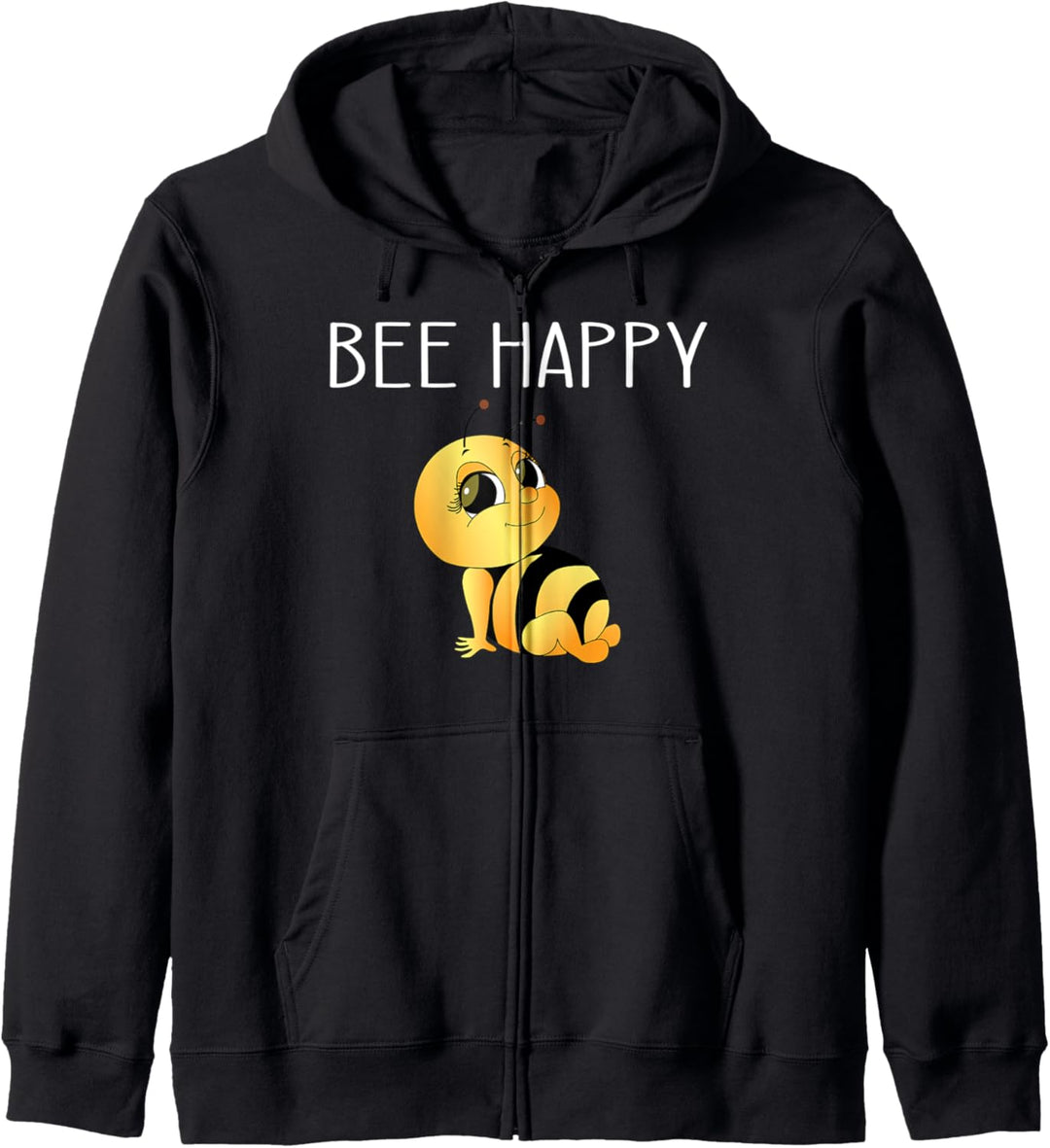 Bee Happy Bienen Imker Bienenzüchter Geschenk Kapuzenjacke
