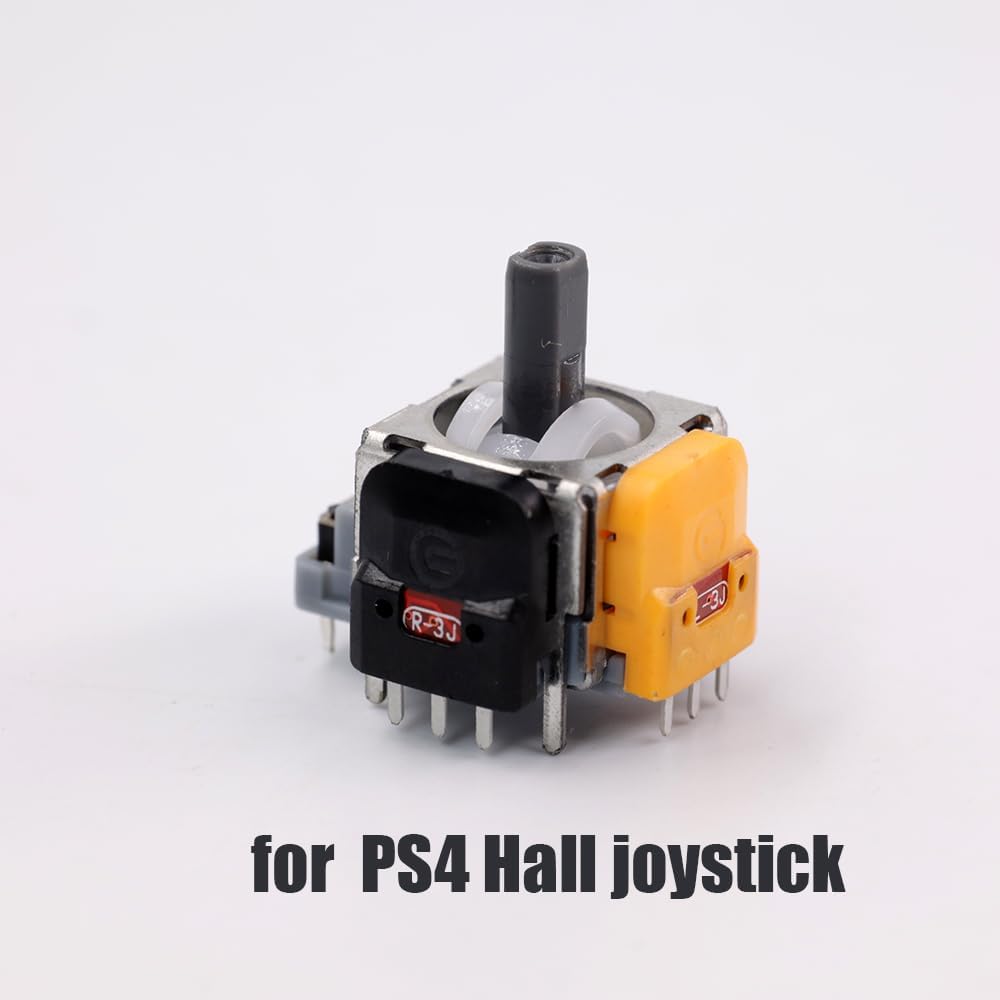 2 x Hall-Effekt, 3D-Sensor, Joystick-Modul, Ersatz für PS4, Analog-Sensor, Potentiometer, Farbe: Gel