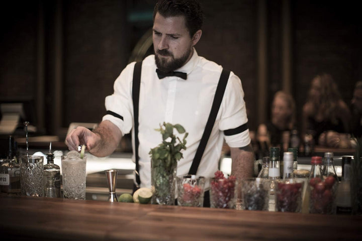 Buddy´s Bar - Barlöffel, hochwertige Barlöffel, lebensmittelecht, gedrehter Stiel inklusive Stössel,
