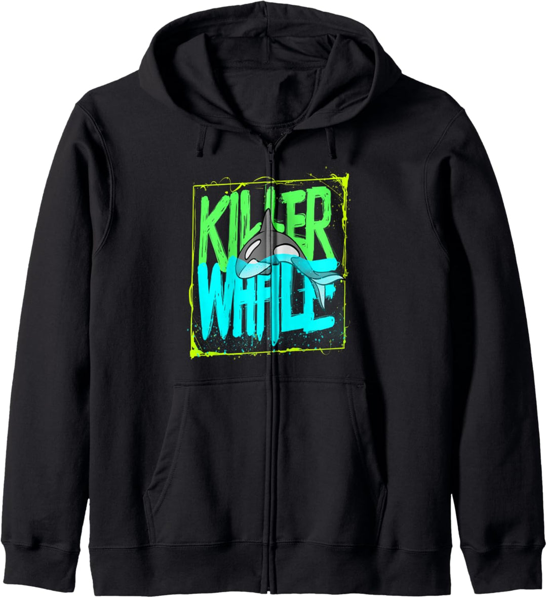 Killerwal Ozean Orcas Geschenk Kapuzenjacke