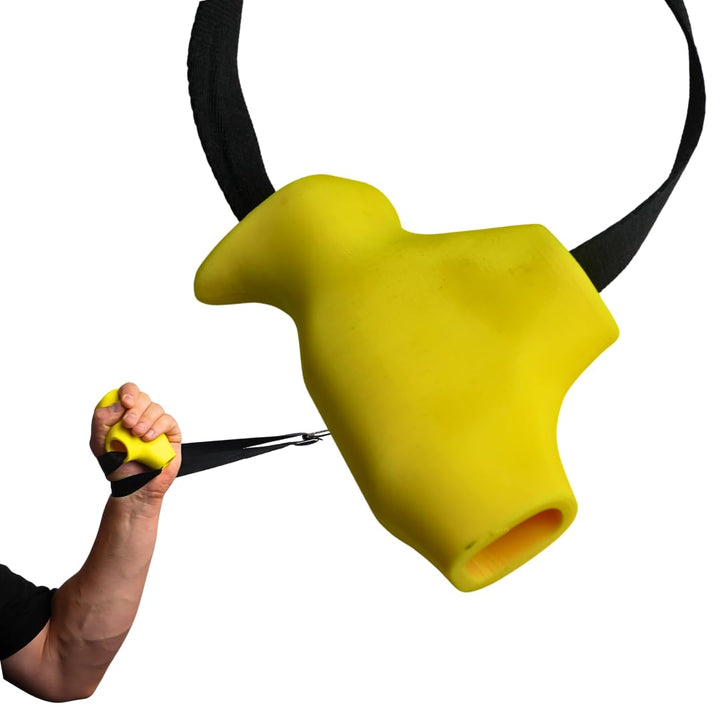 Armwrestling Trainingsgurt T-Handle + Referee Strap | vielseitiger Hand- und Unterarmtrainer für Arm