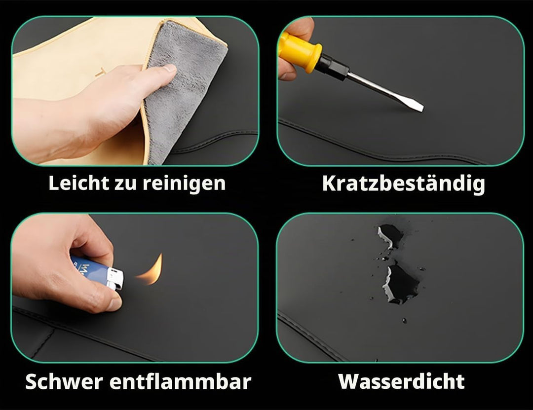 Rückenlehnenschutz Auto Rückenlehne Schutz Wasserdicht Einfach zu Säubern Multifunktional Veranstalt