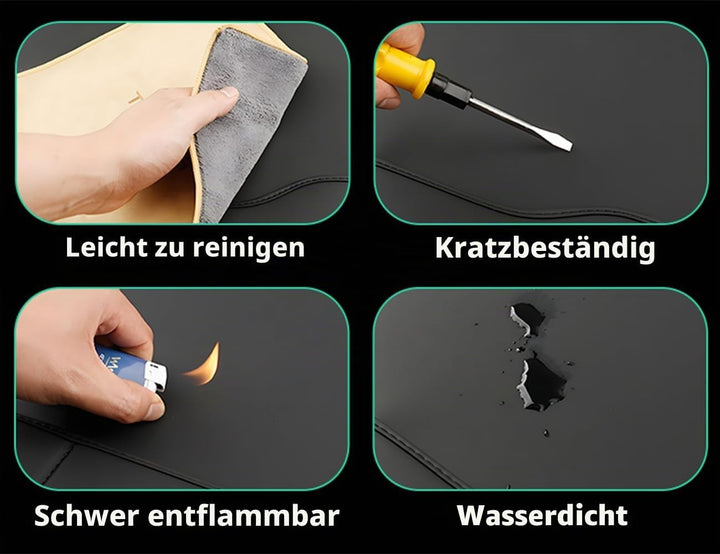 Rückenlehnenschutz Auto Rückenlehne Schutz Wasserdicht Einfach zu Säubern Multifunktional Veranstalt